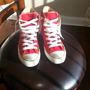 COPY - Red Converse Allstars high top